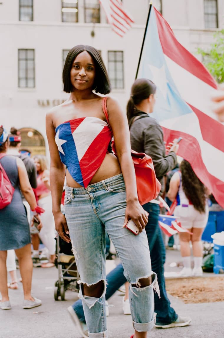 Every outfit at the Puerto Rican Day Parade was a love letter to the island