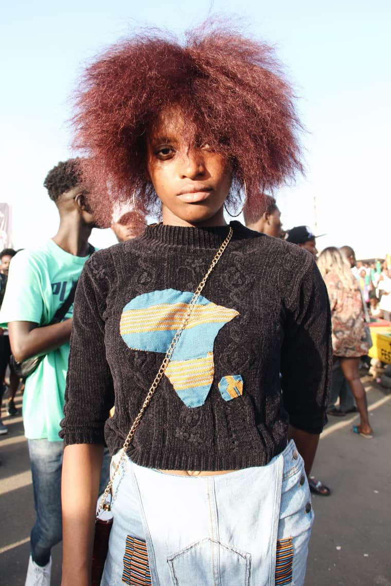 Accra’s Chale Wote festival attendees were peak chill elegance