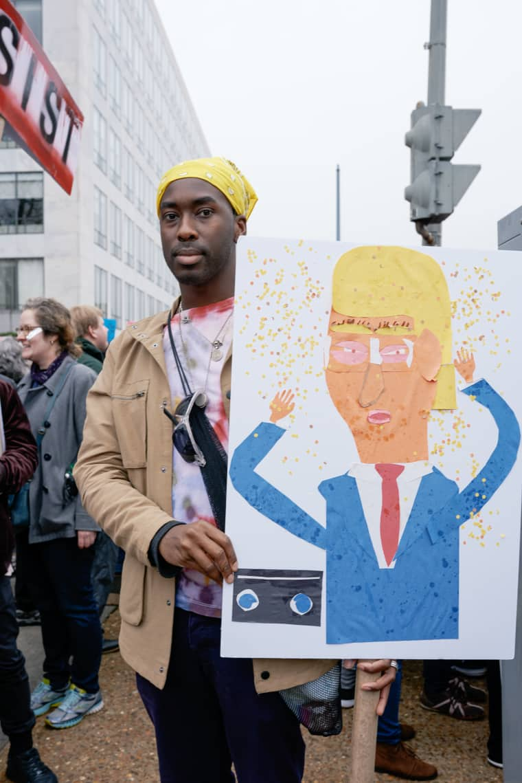 The Faces Of Resistance At Washington D.C.’s Women’s March