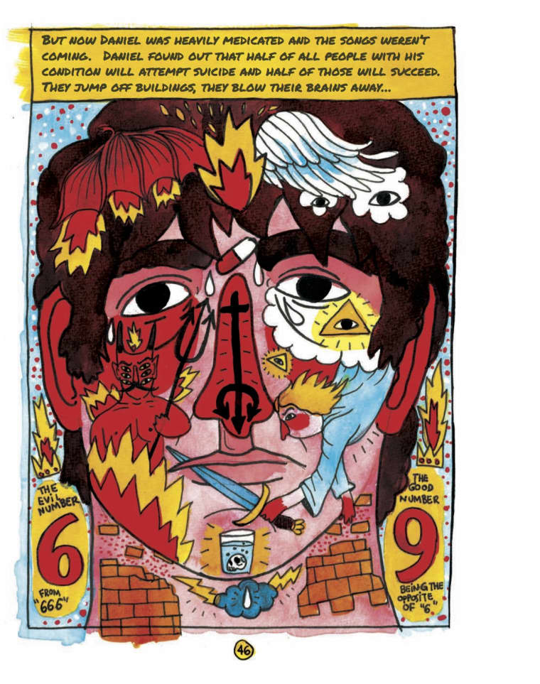 Daniel Johnston’s Amazing Life Is Now A Batshit Graphic Novel