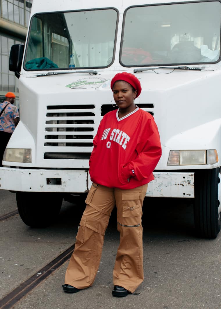 People from Oakland know how to get a multi-layered fit off