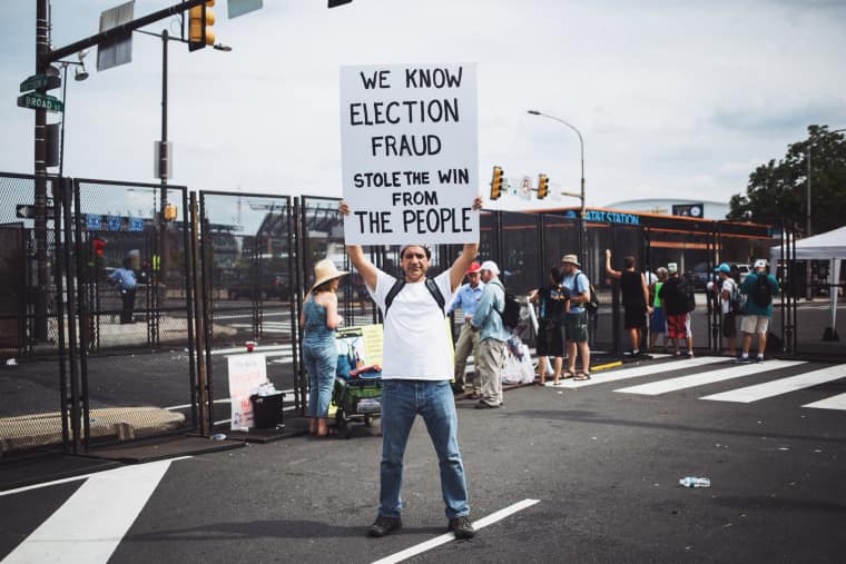 This Is What It Was Like Outside The Democratic National Convention