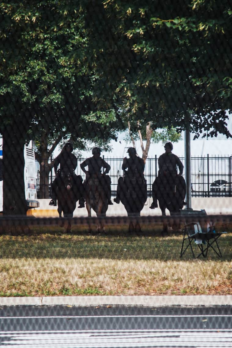 This Is What It Was Like Outside The Democratic National Convention