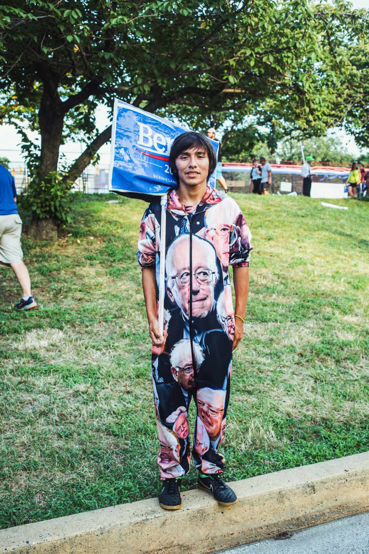 This Is What It Was Like Outside The Democratic National Convention