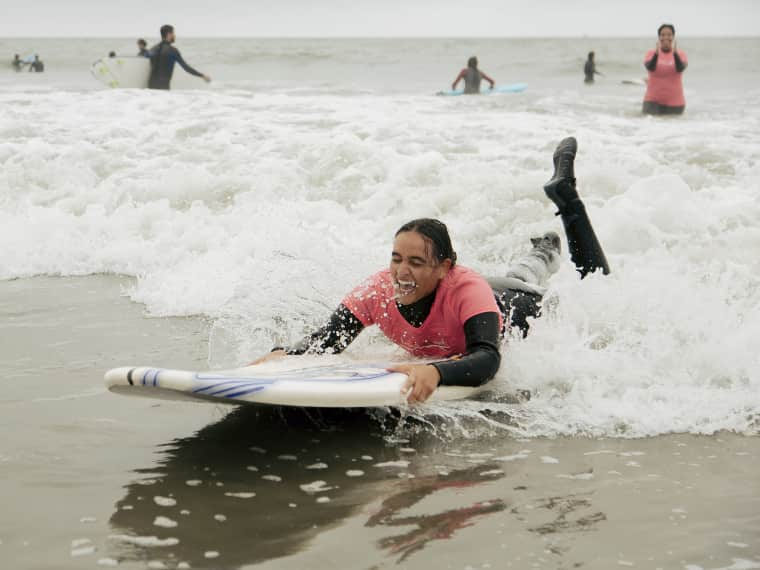 The California nonprofit teaching brown women how to find freedom in the water