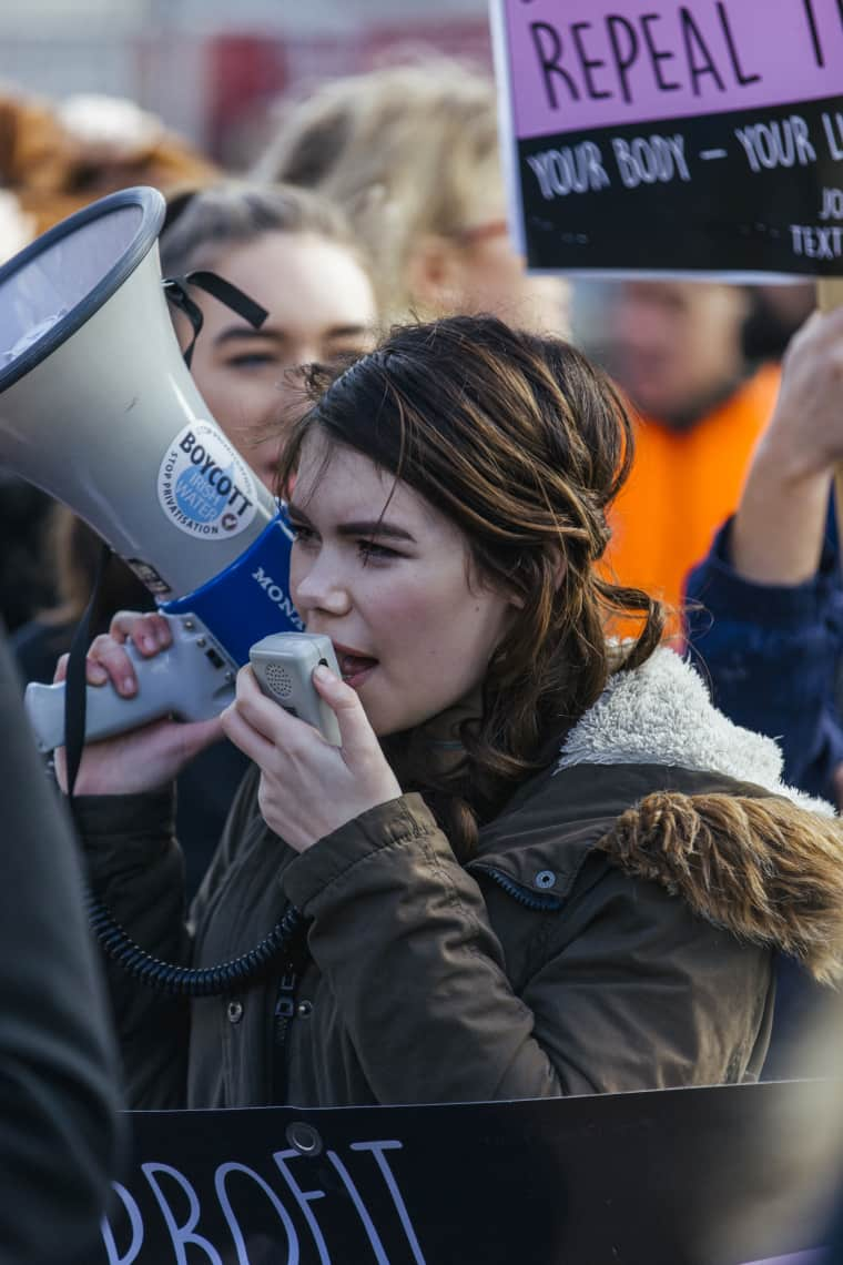 Why These Women Came Out To Protest Ireland’s Abortion Law On International Women’s Day