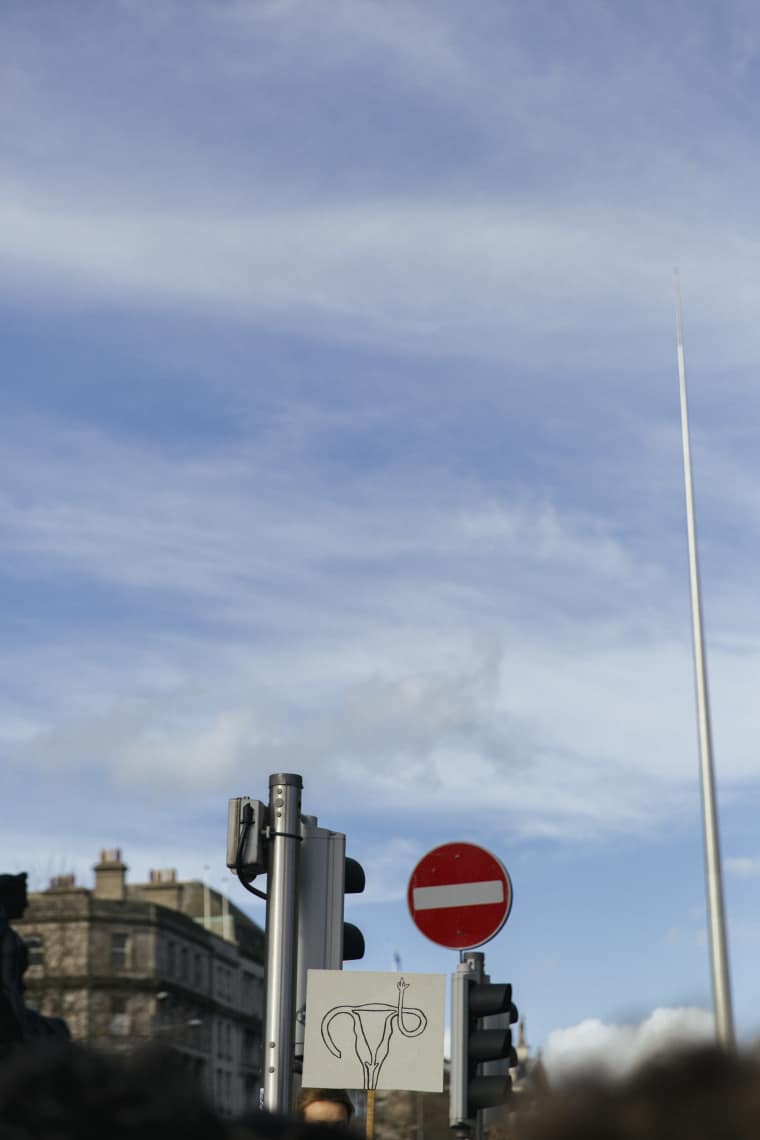 Why These Women Came Out To Protest Ireland’s Abortion Law On International Women’s Day