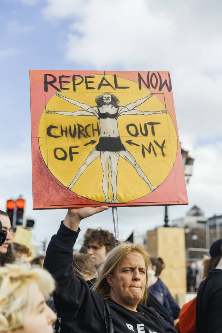 Why These Women Came Out To Protest Ireland’s Abortion Law On International Women’s Day