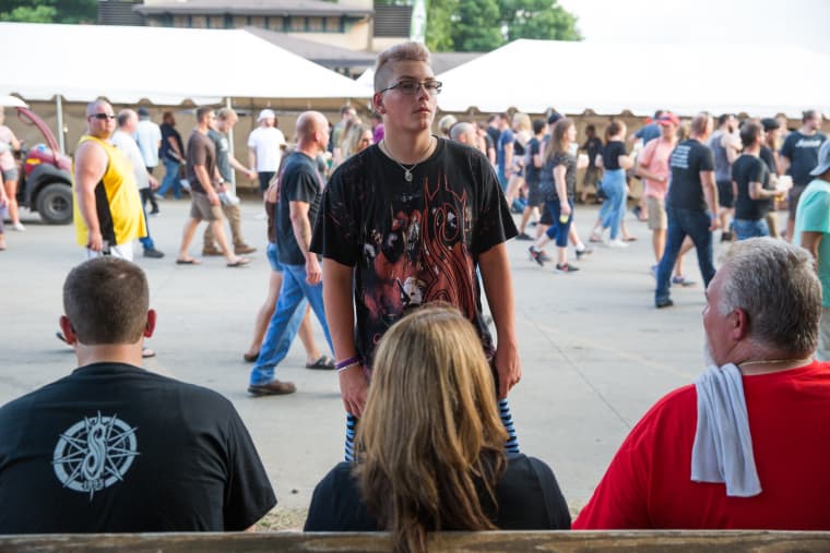 Photos of the marvelous Maggots of Slipknot’s Iowa State Fair performance