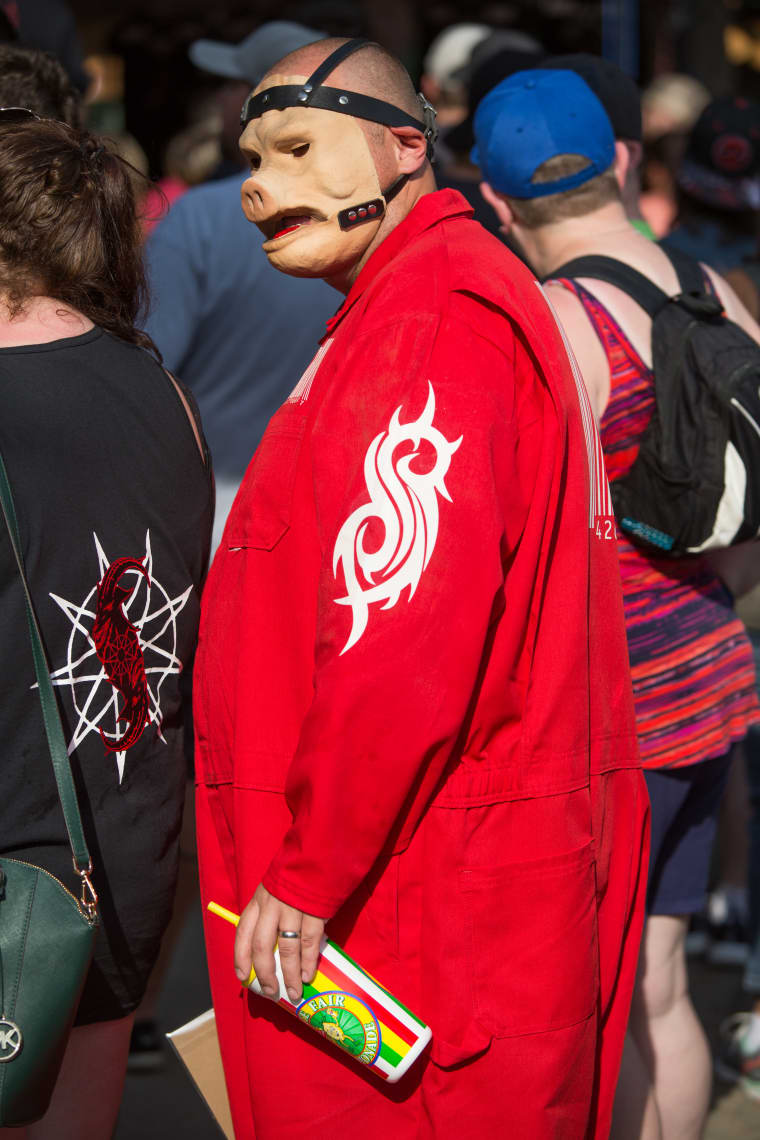 Photos of the marvelous Maggots of Slipknot’s Iowa State Fair performance