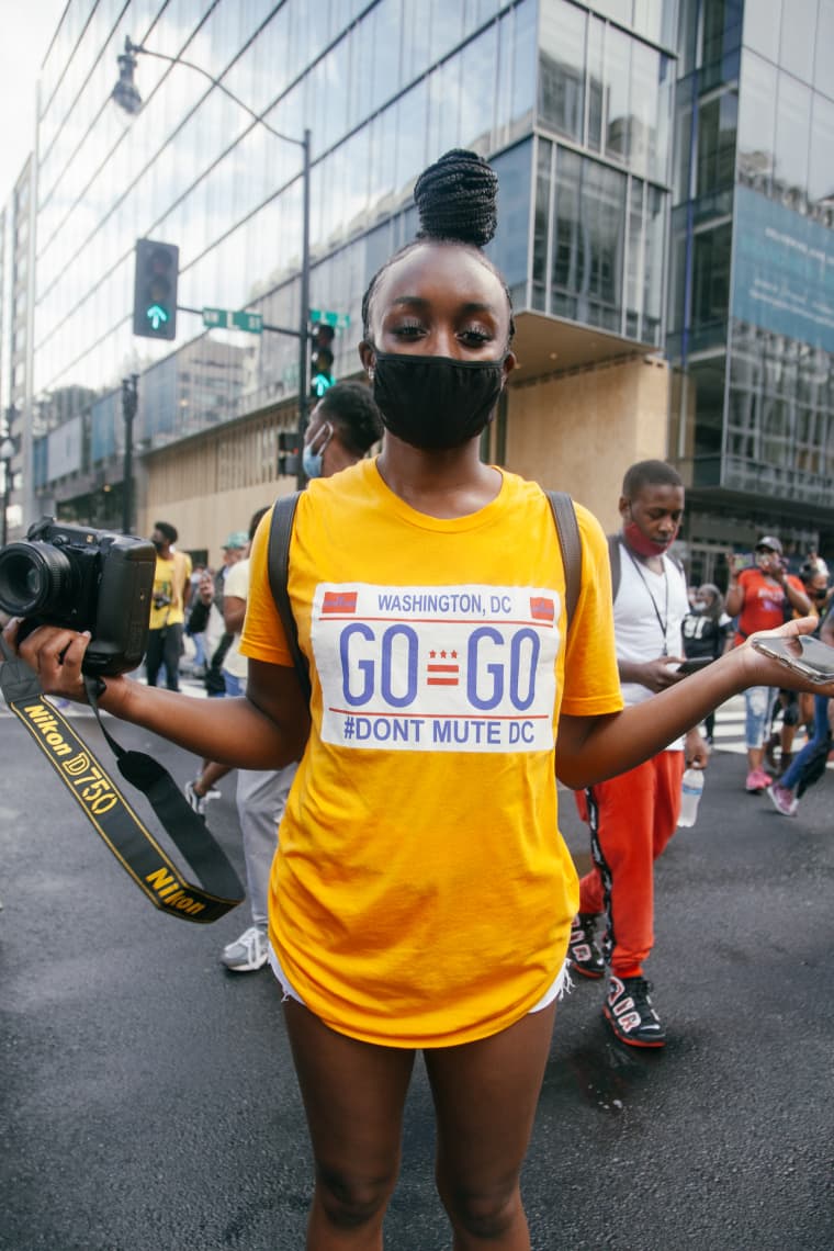 Some of D.C.’s most iconic go-go bands paraded the city for Juneteenth