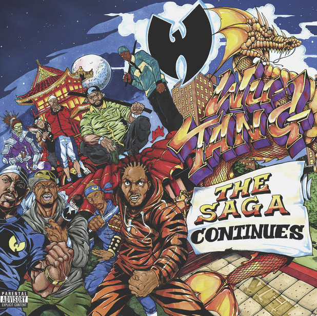 Wu-Tang Clan The Saga Continues Cover Art